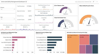 Crime and Safety Management Dashboard