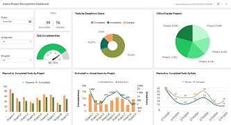 Asana Project Management Dashboard