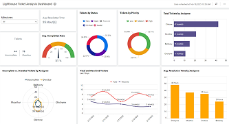 Lighthouse Ticket Analysis Dashboard